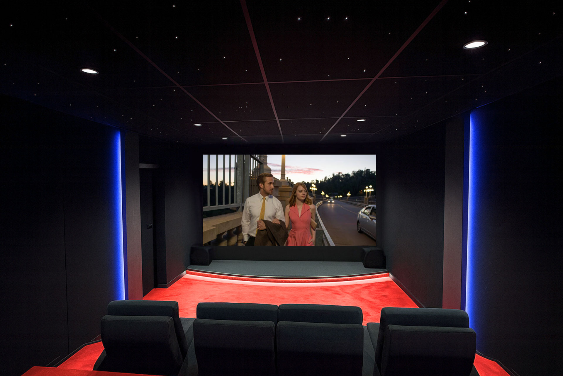 Private cinema room in Ajaccio