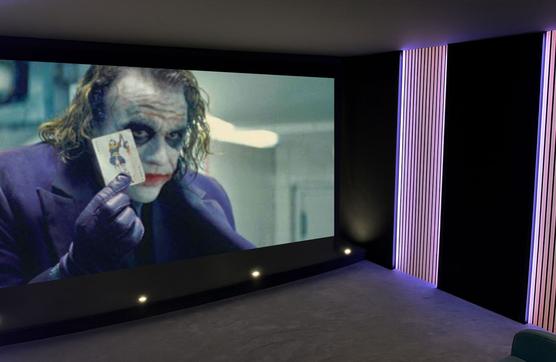 Salle de cinéma privée en Allemagne