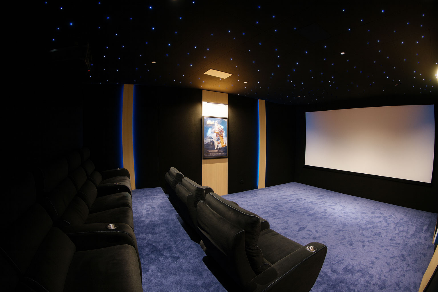 Salle de cinéma privée à Antibes