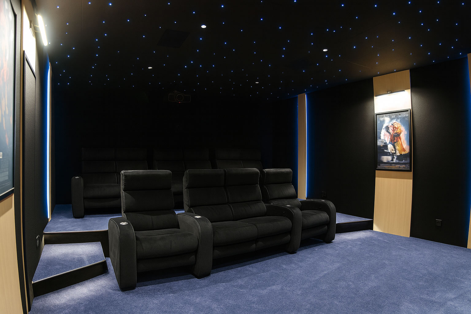 Salle de cinéma privée à Antibes