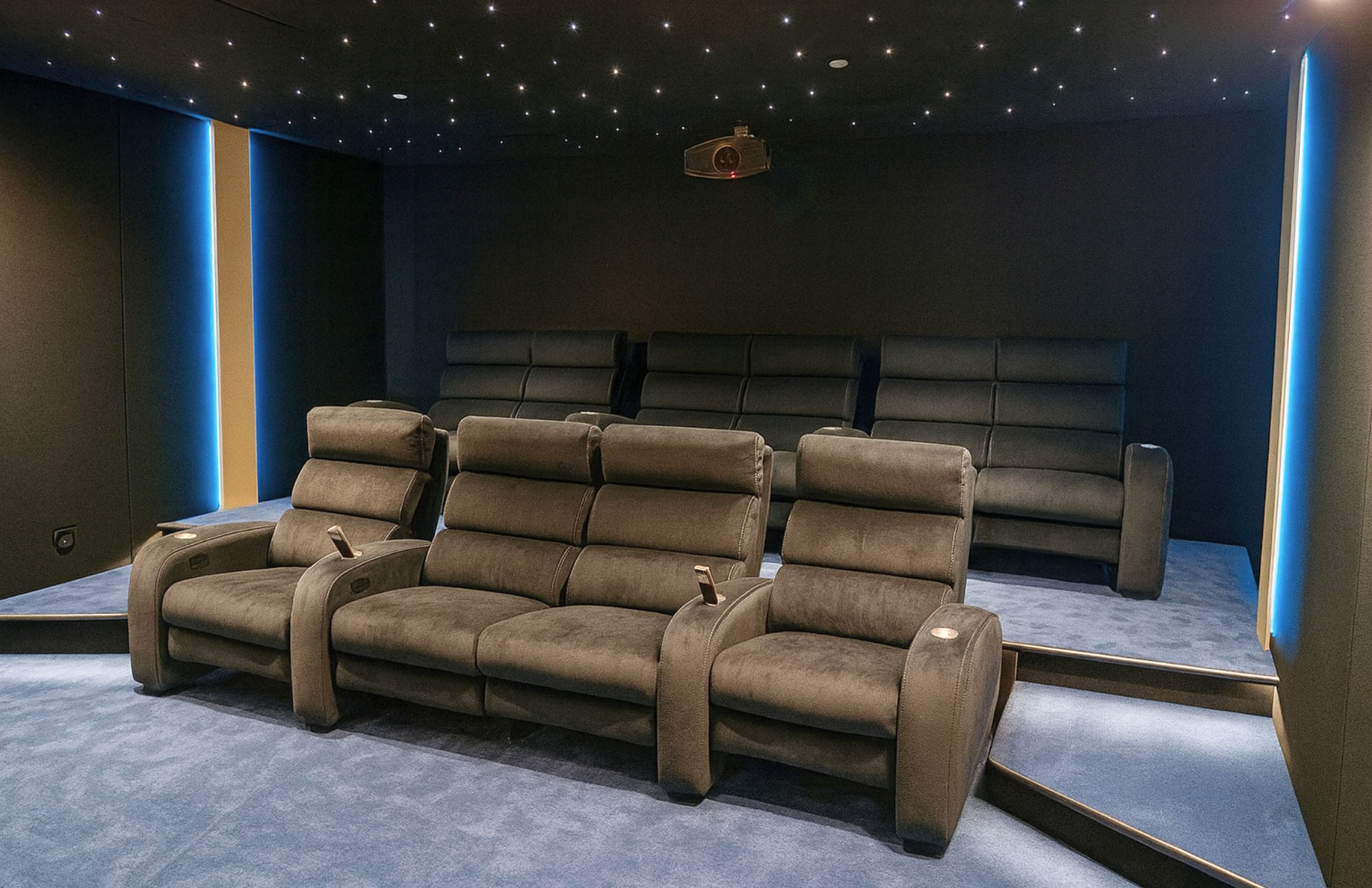 Salle de cinéma privée à Antibes