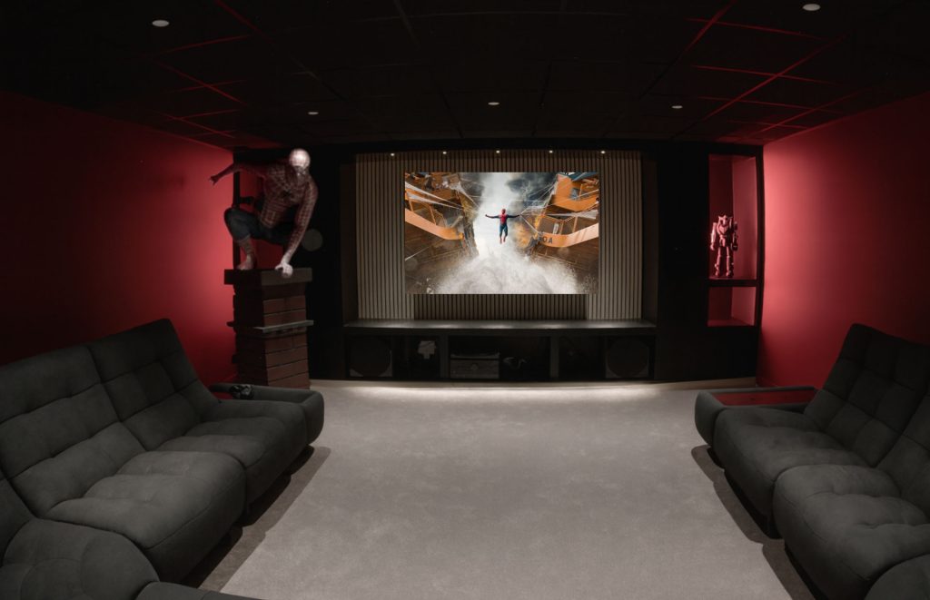 Salon cinéma à Chantilly