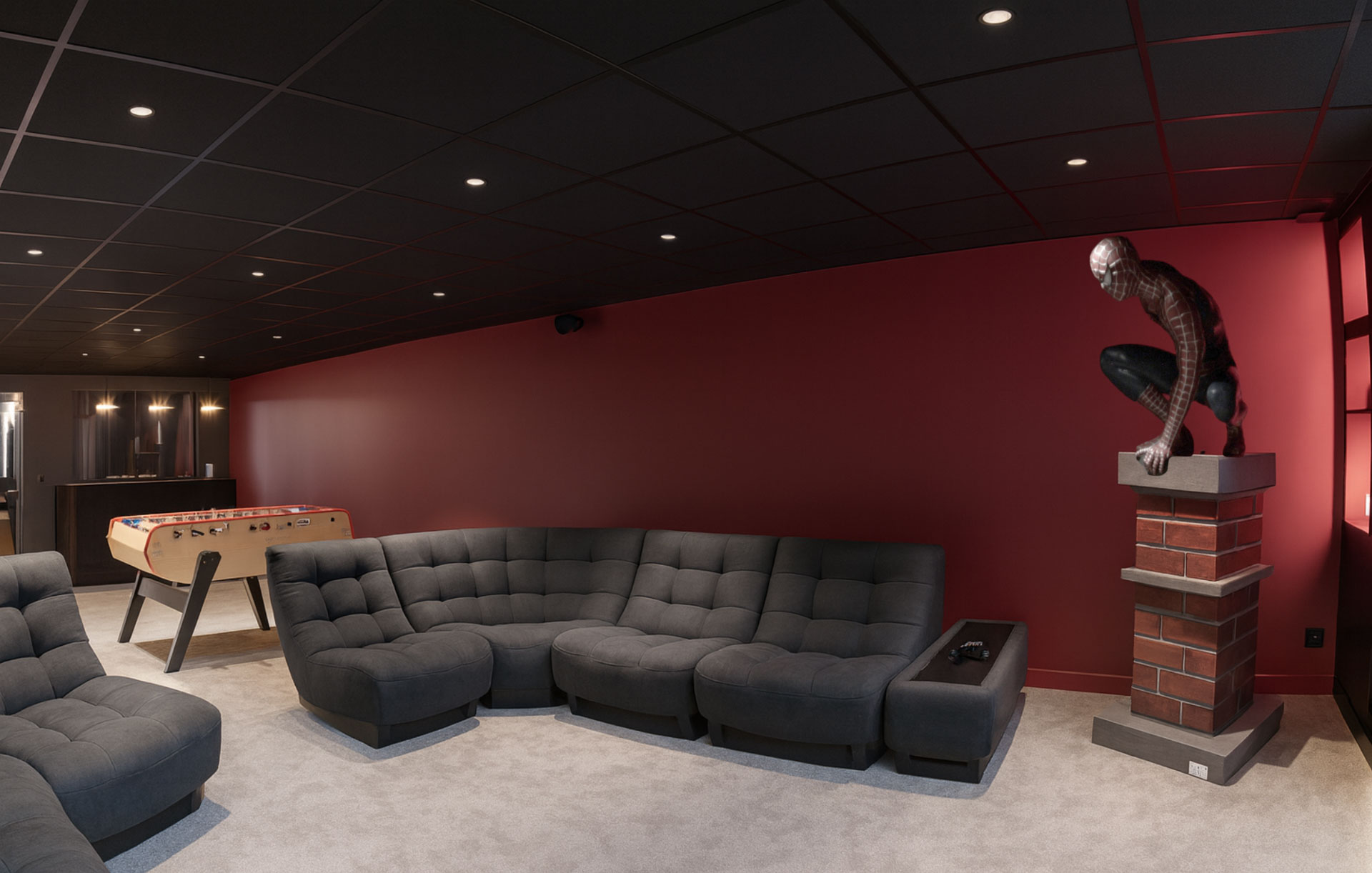 Salon cinéma à Chantilly