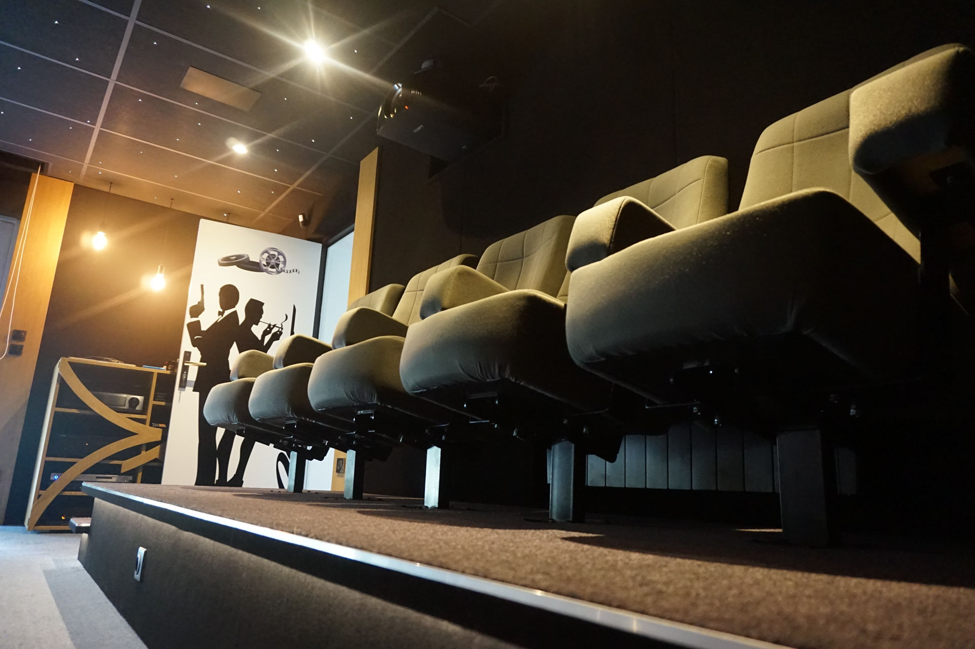 Salle de cinéma privée à Deauville