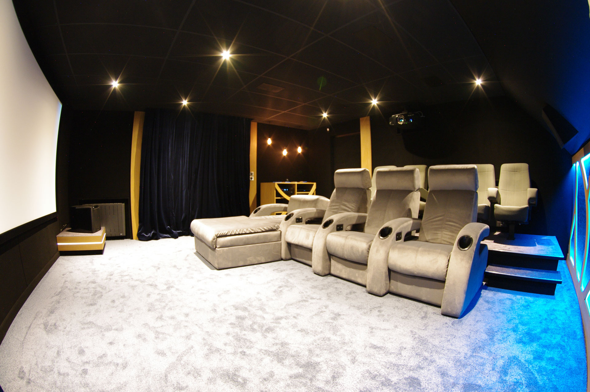 Salle de cinéma privée à Deauville