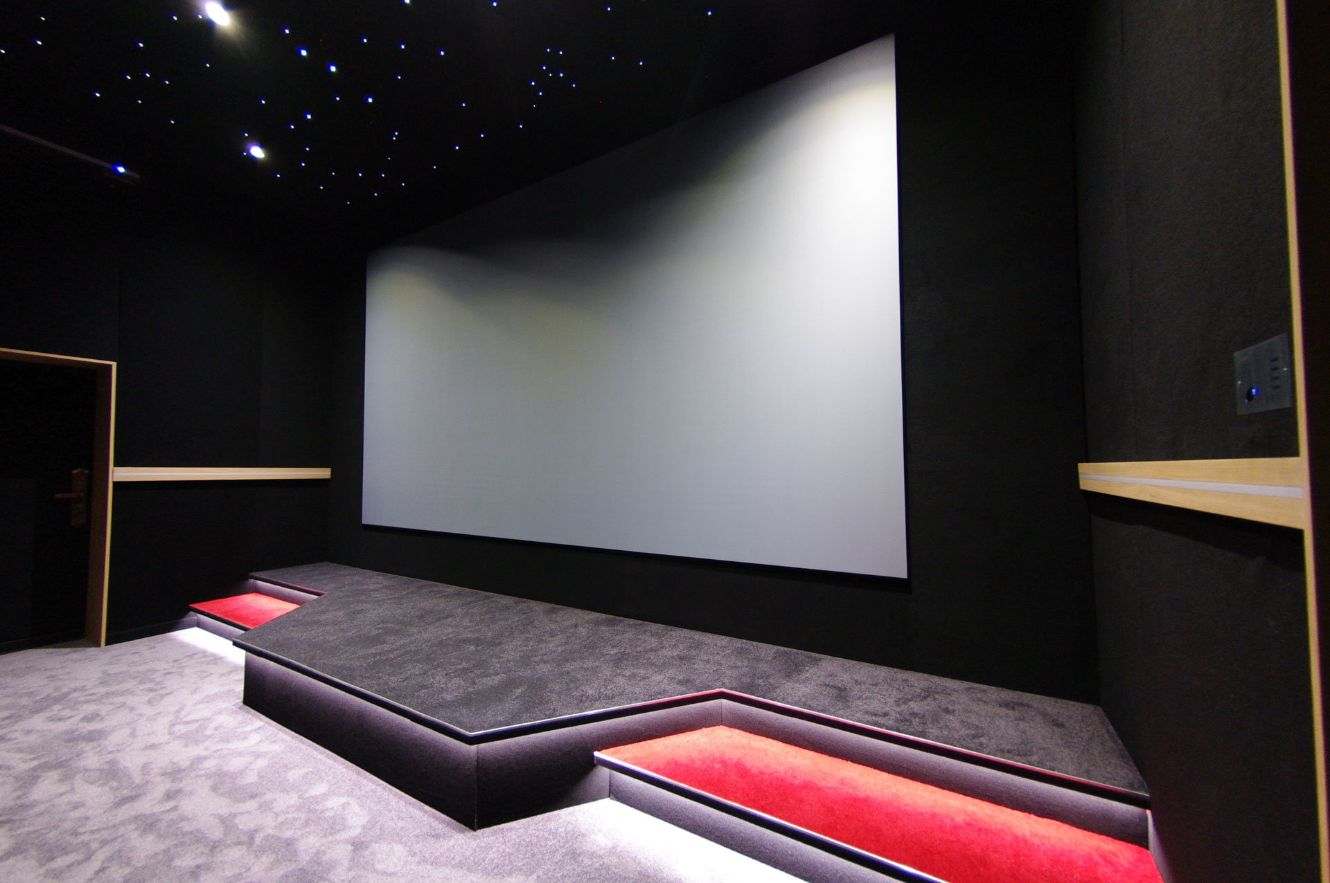 Private cinema room in Conakry, Guinea