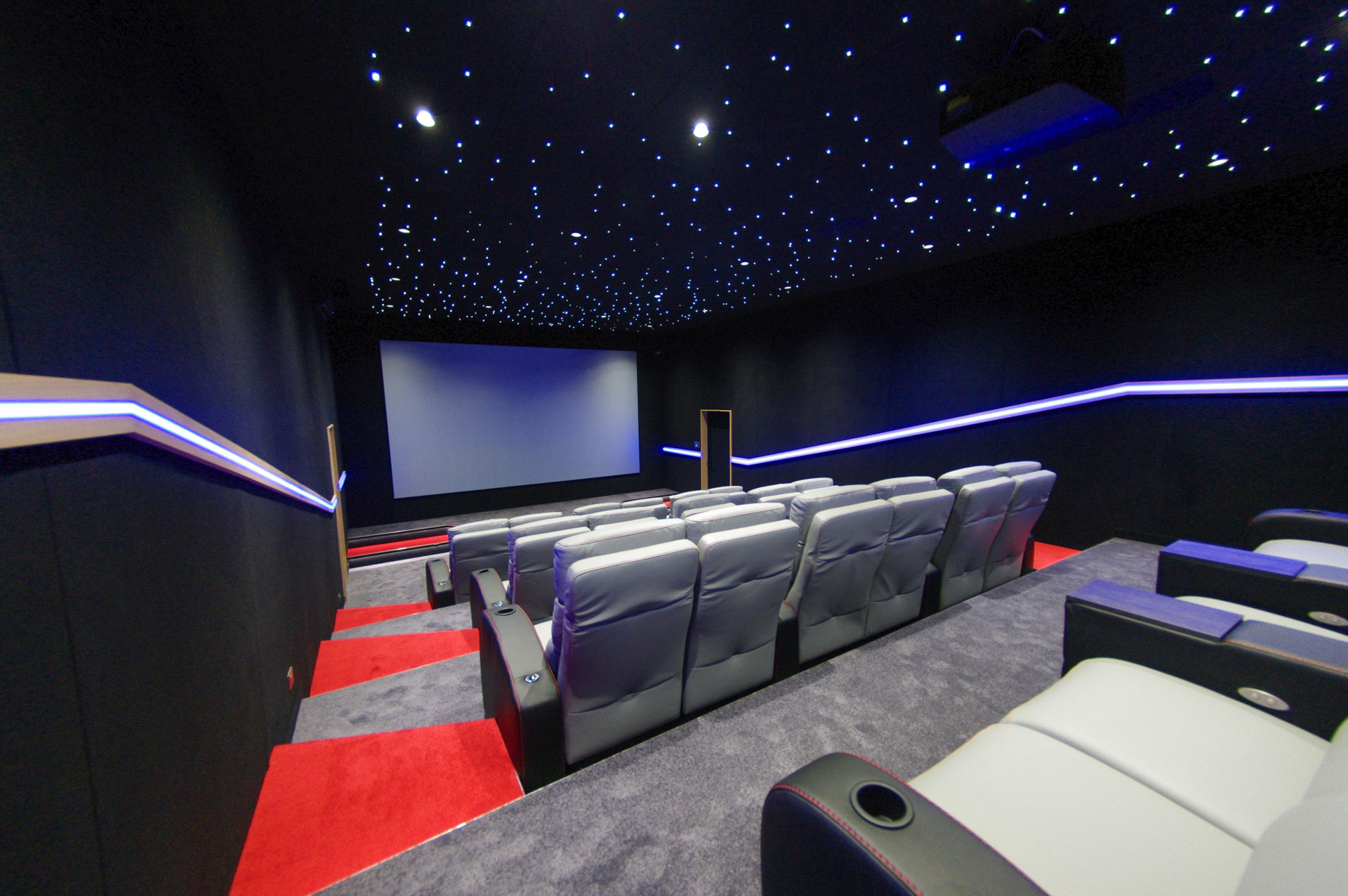 Private cinema room in Conakry, Guinea