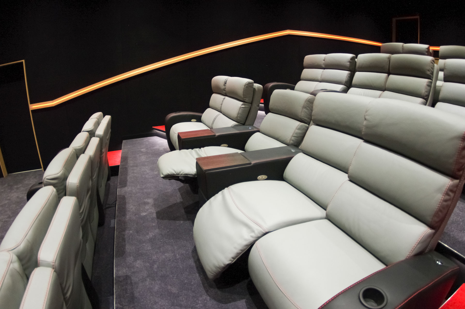 Private cinema room in Conakry, Guinea