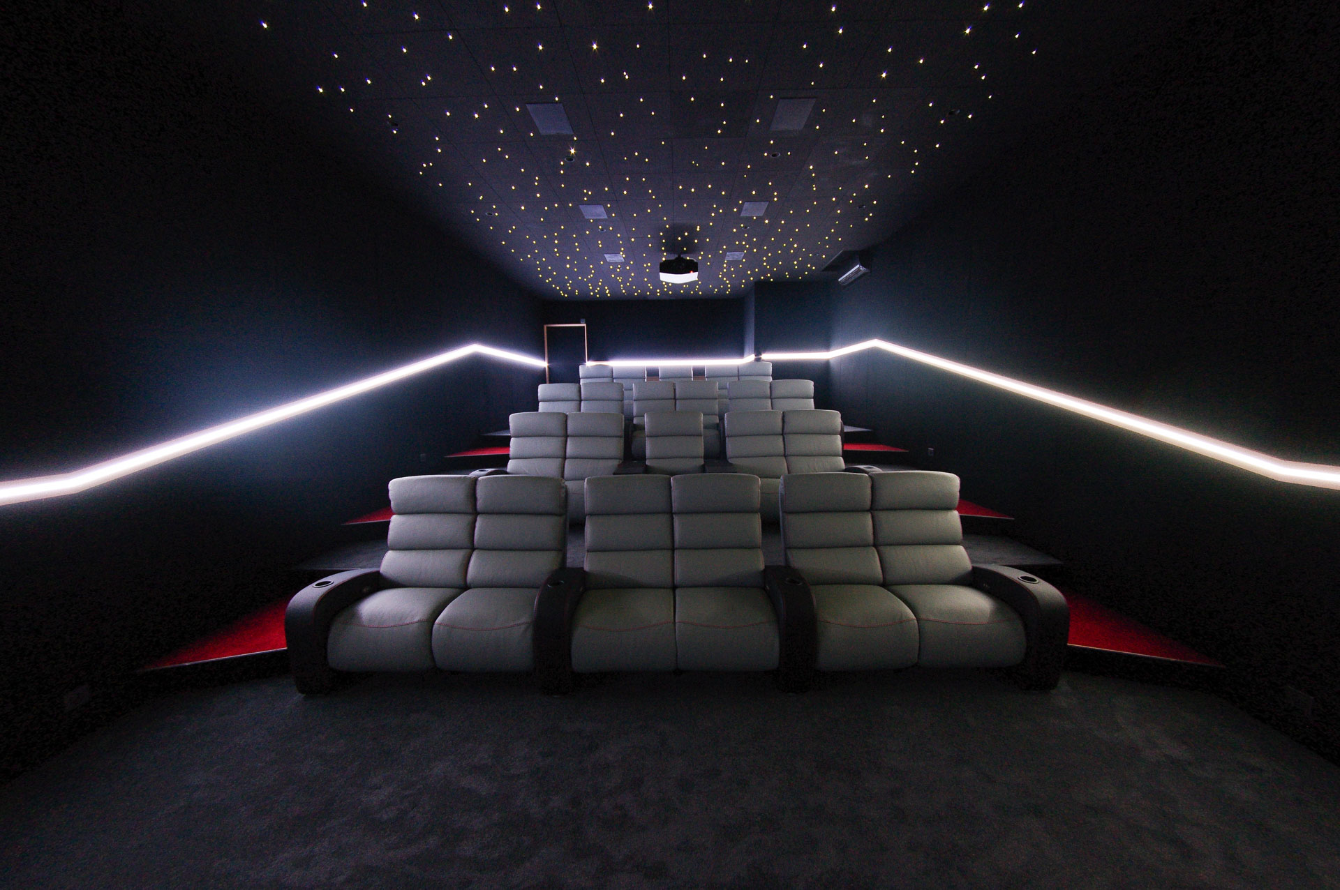 Private cinema room in Conakry, Guinea