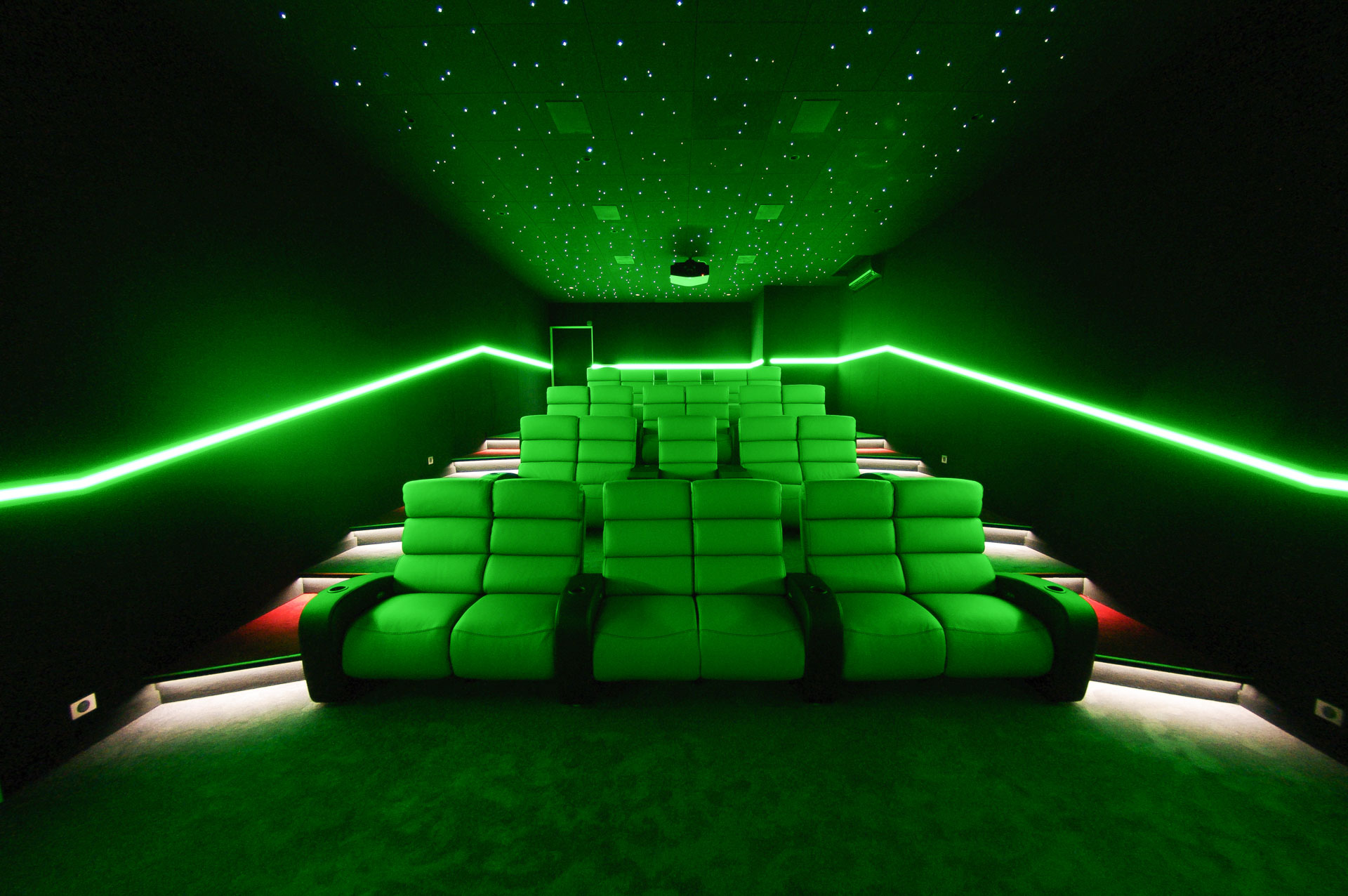 Private cinema room in Conakry, Guinea