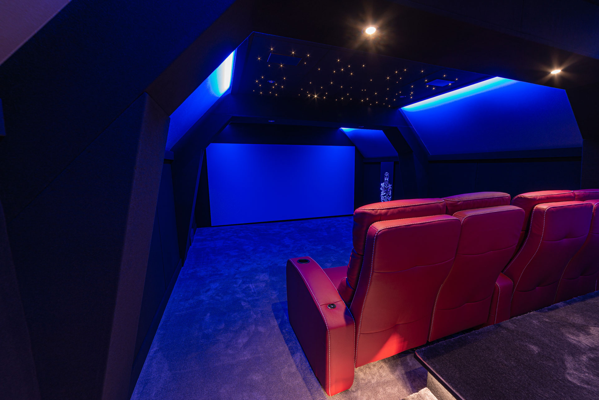 Private cinema room in Lamorlaye
