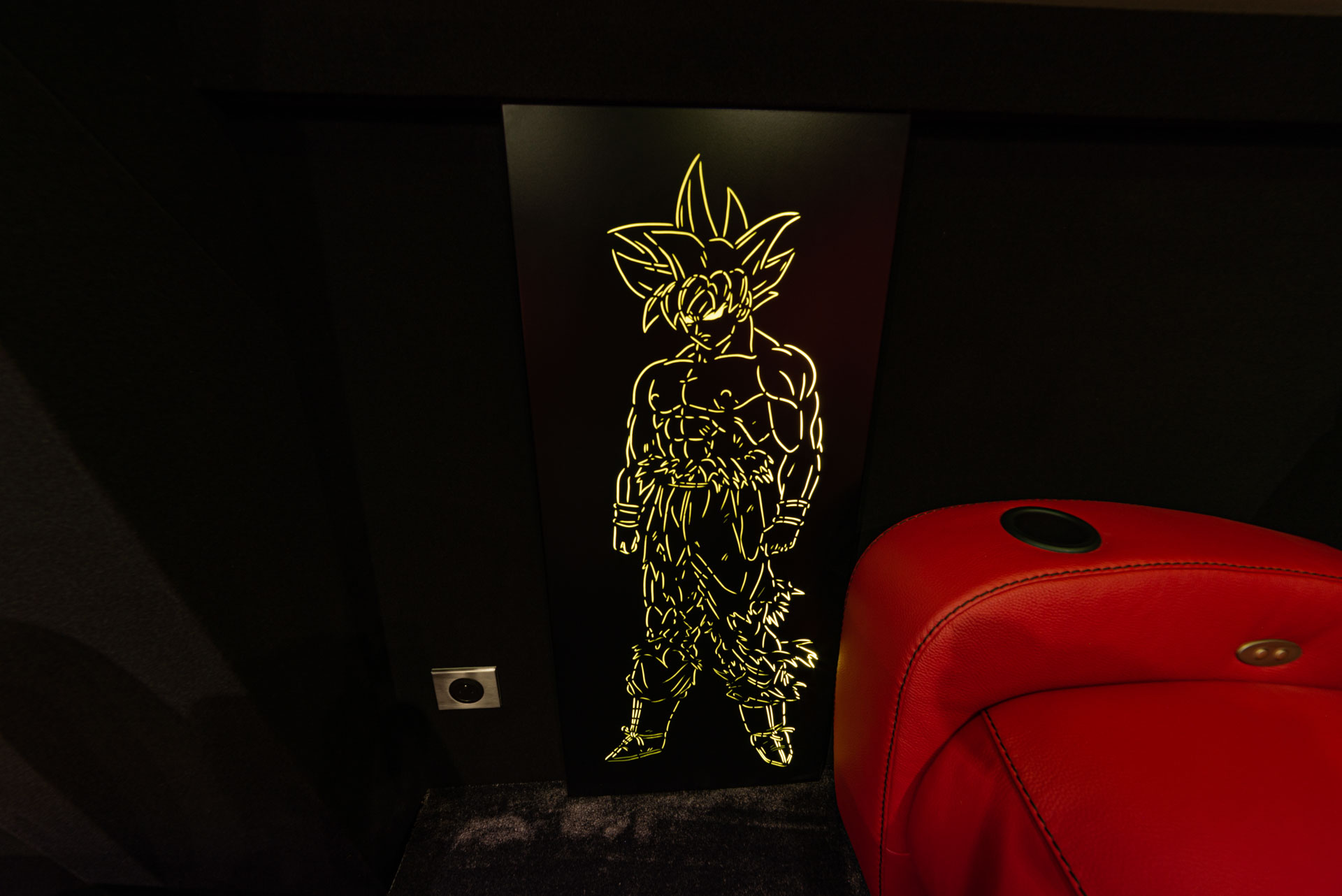 Private cinema room in Lamorlaye