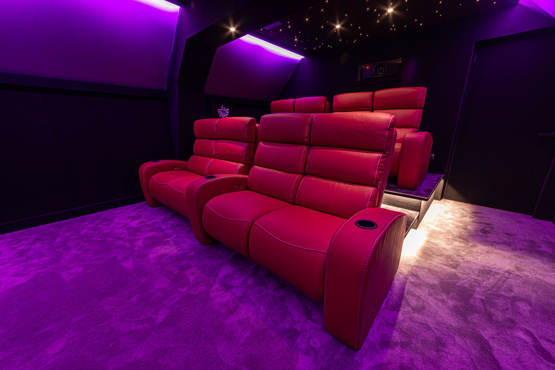 Private cinema room in Lamorlaye