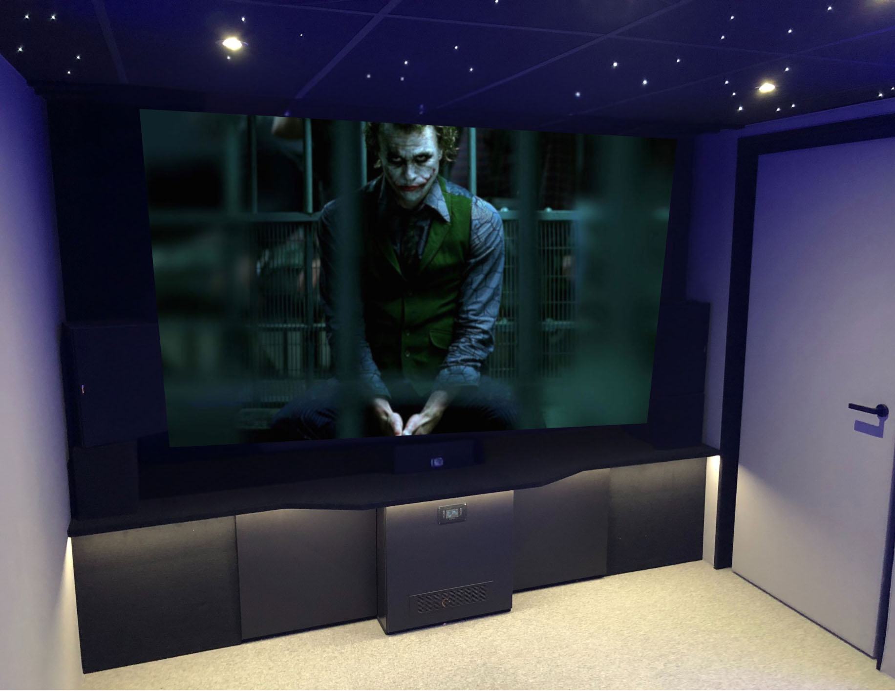 Private cinema room in Luxembourg