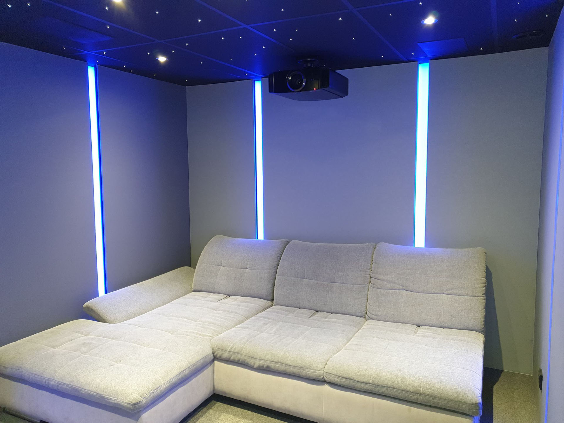 Private cinema room in Luxembourg