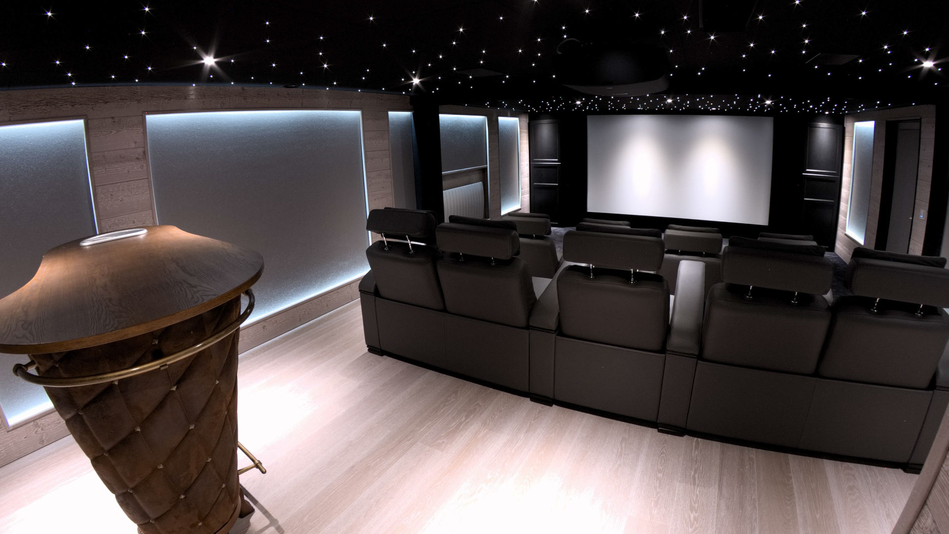 Salle de cinéma privée à Manigod