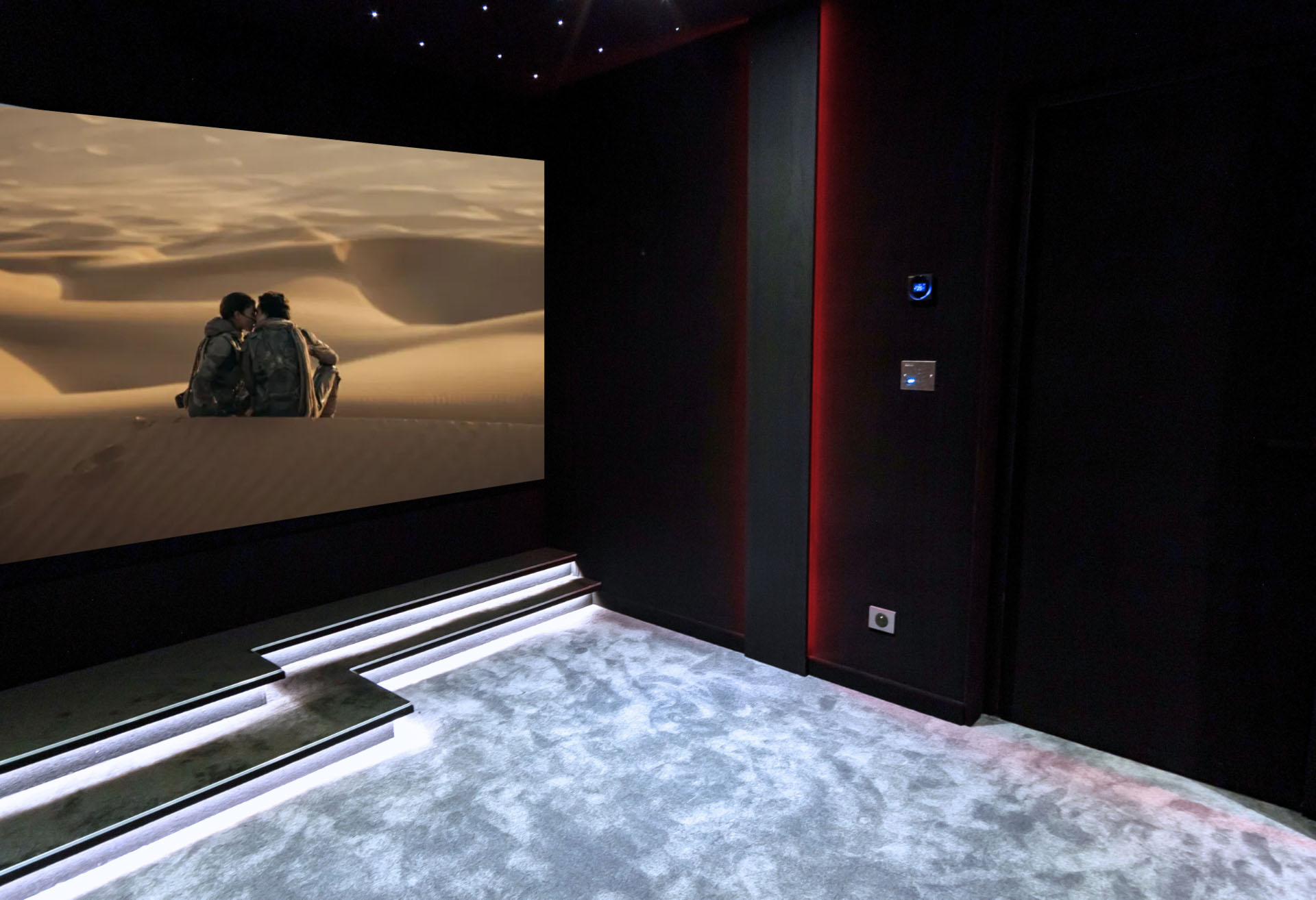 Private cinema room in Montpellier