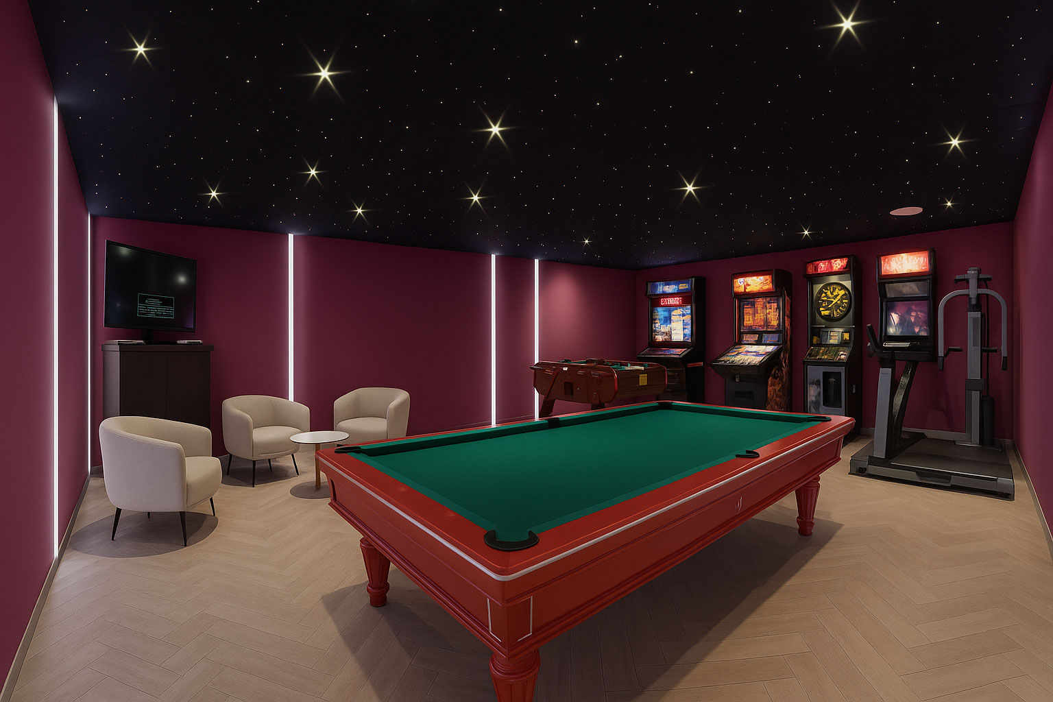 Salle de jeux à Neuilly-sur-Seine