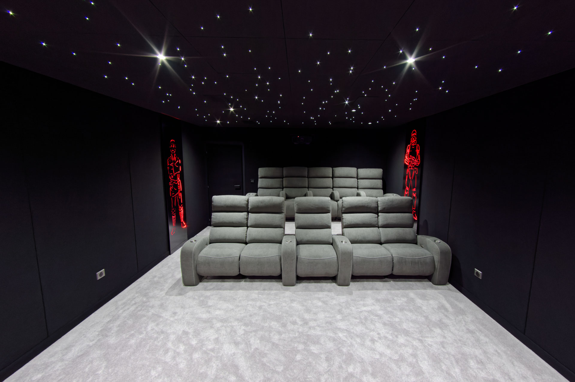 Salle de cinéma privée à Orgeval
