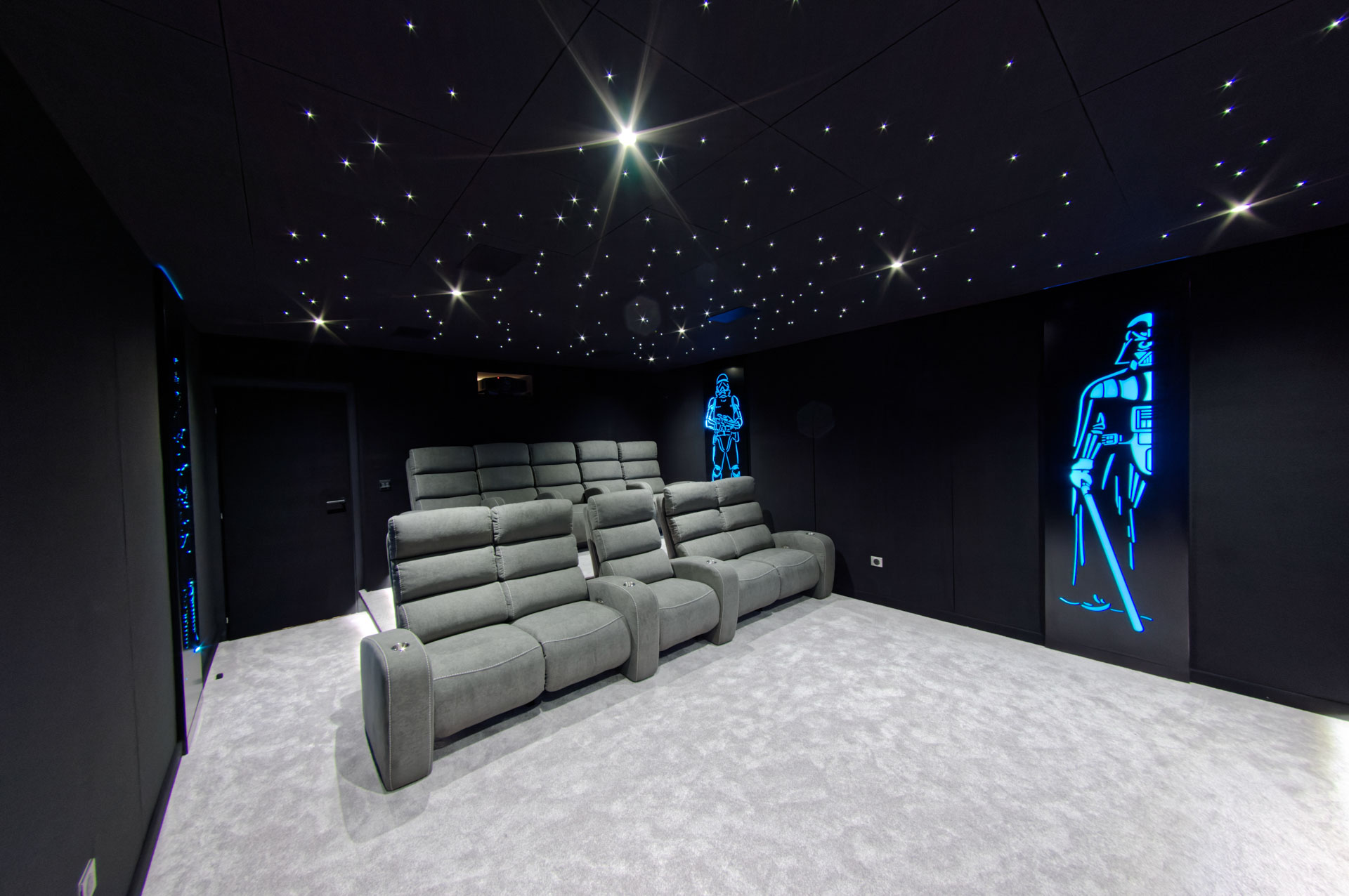 Salle de cinéma privée à Orgeval