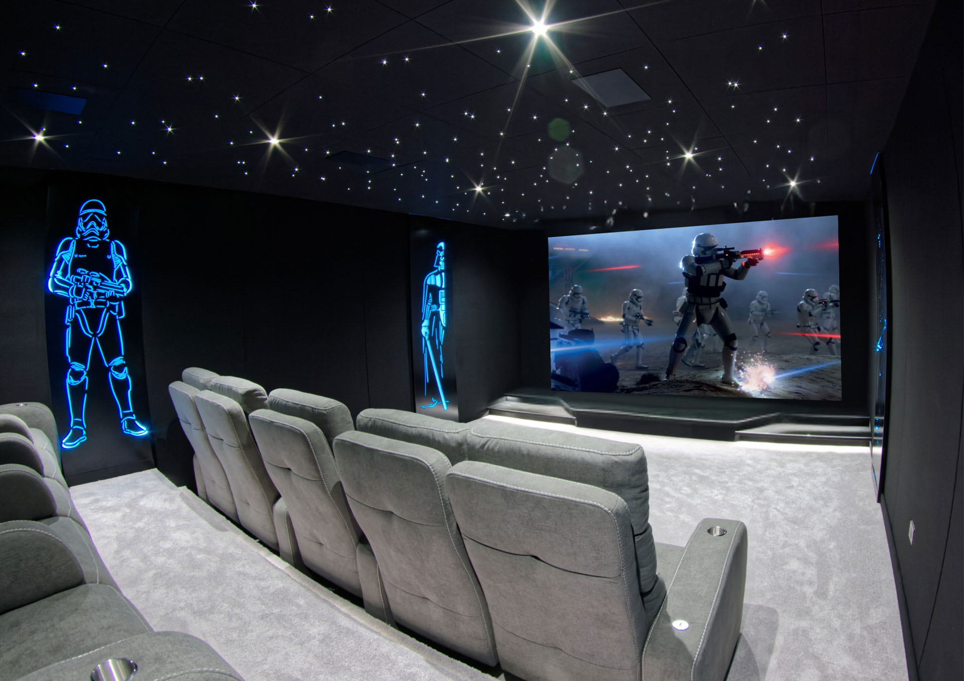 Salle de cinéma privée à Orgeval