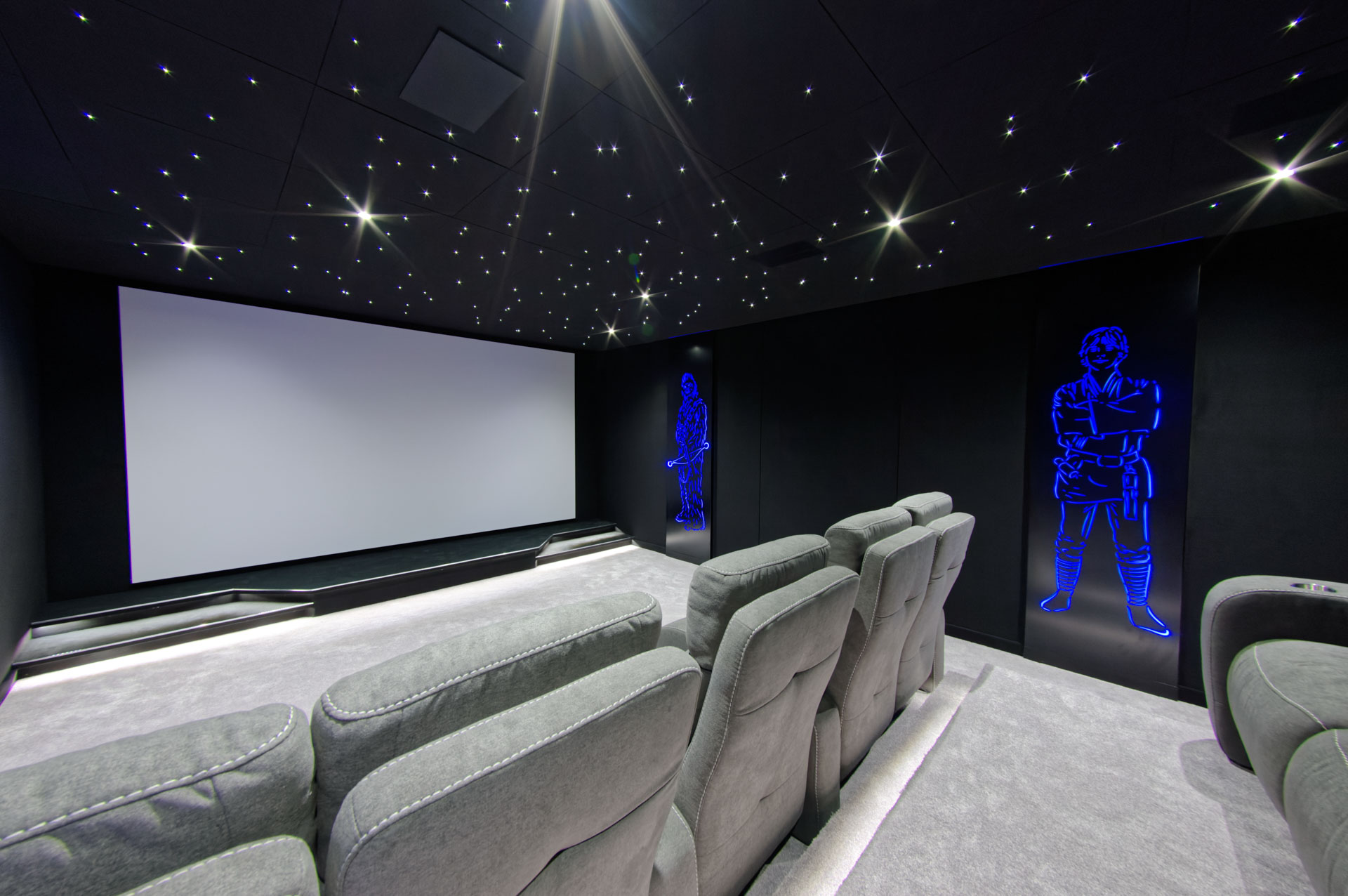 Salle de cinéma privée à Orgeval
