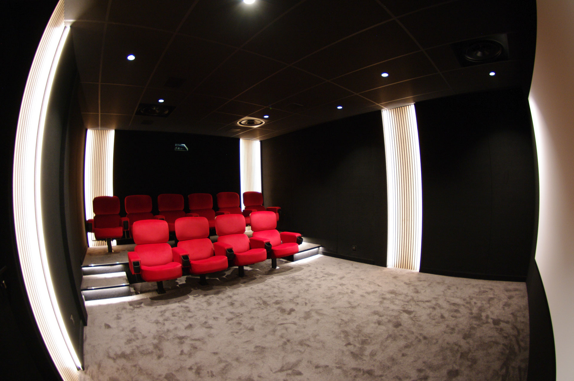 Salle de cinéma privée à Paris