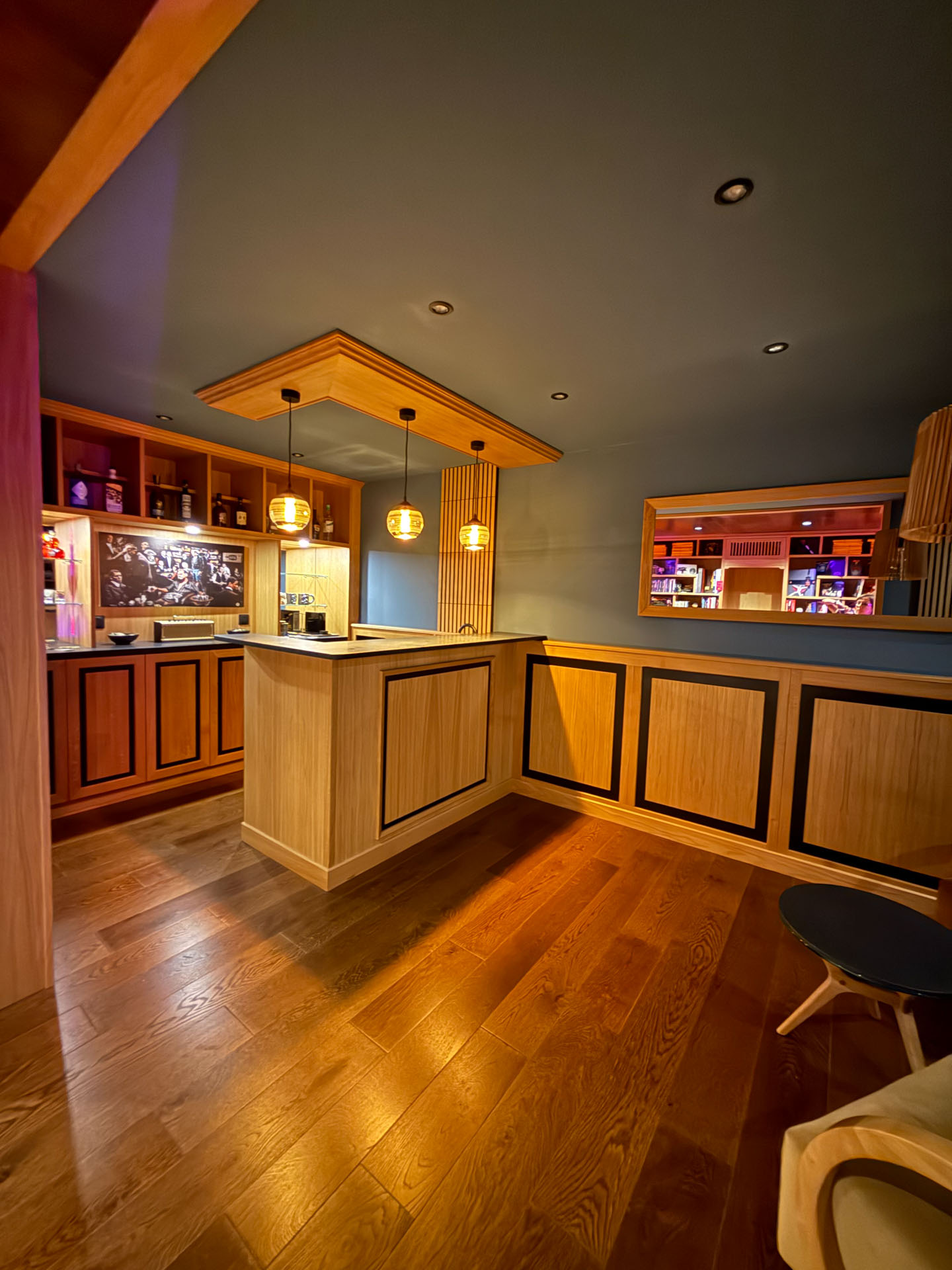 Private cinema room in Saint-Tropez