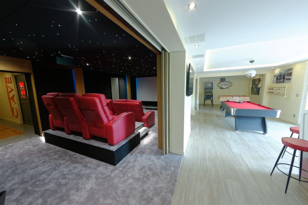 Salle de jeux à Thoiry