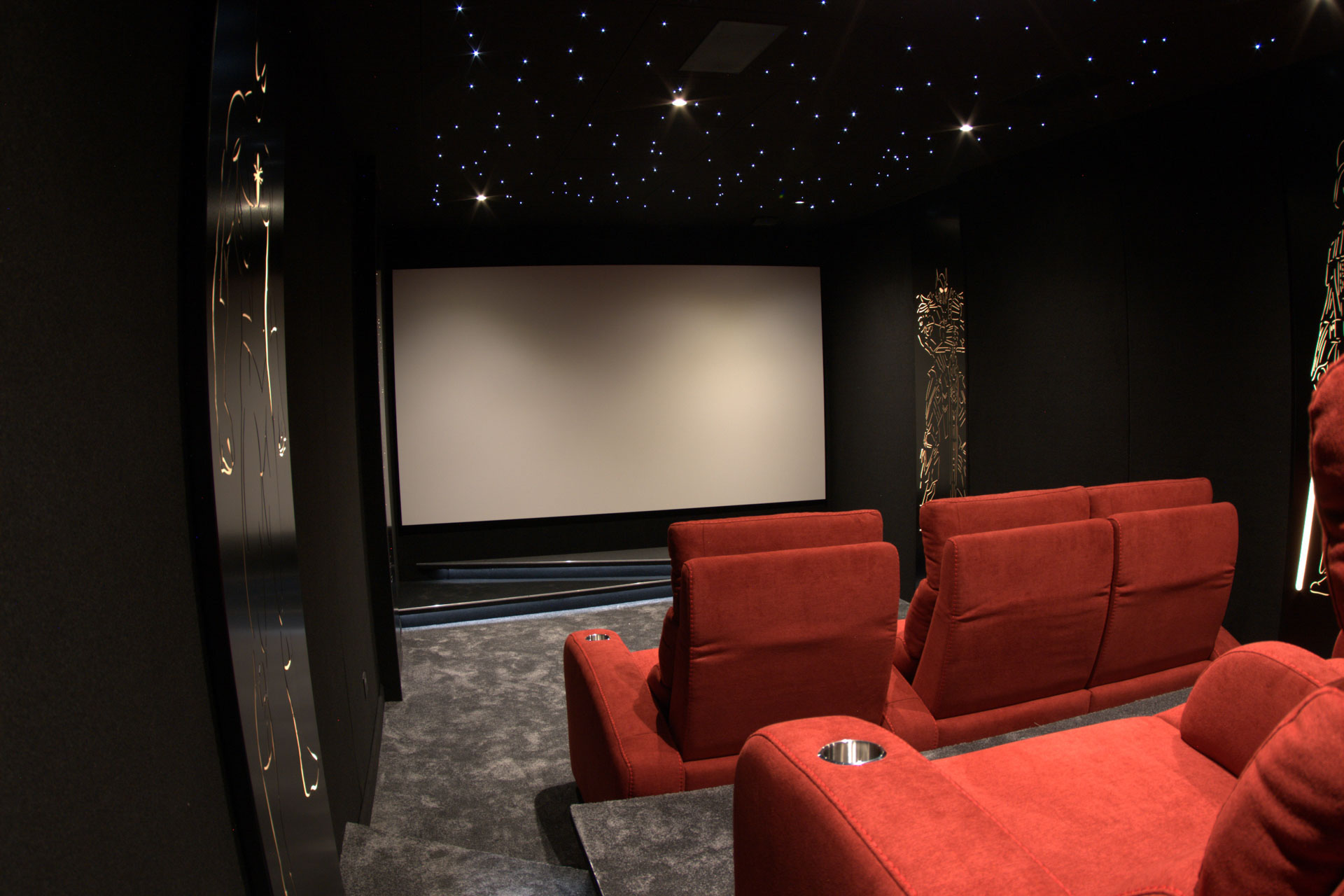 Salle de cinéma privée à Versailles