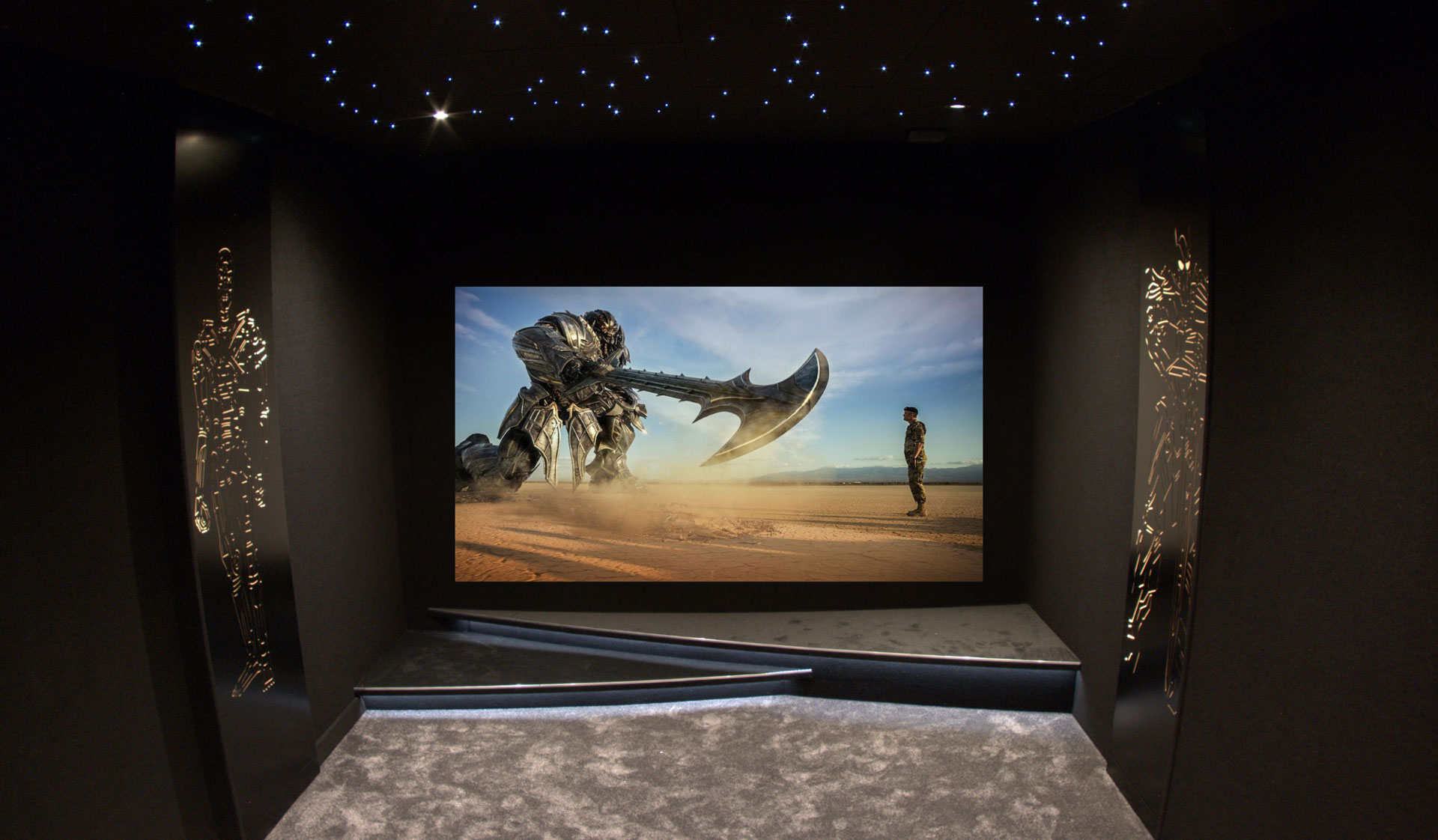 Salle de cinéma privée à Versailles