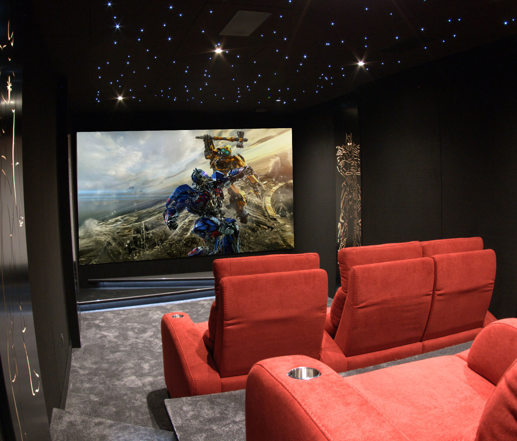 Salle de cinéma privée à Versailles