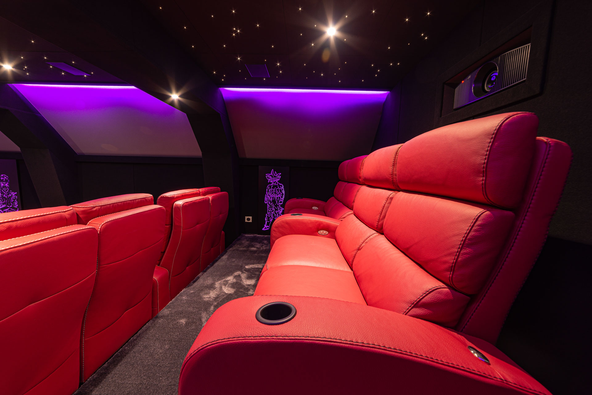 Salle de cinéma privée à chamonix